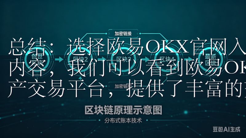 总结：选择欧易OKX官网入口，开启您的交易之旅 通过以上内容，我们可以看到欧易OKX官网入口作为一个专业的数字资产交易平台，提供了丰富的交易选项与优秀的用户体验。