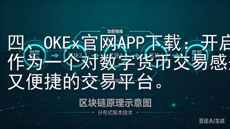 四、OKEx官网APP下载：开启数字货币交易的便捷之旅 作为一个对数字货币交易感兴趣的人，我一直在寻找一个既安全又便捷的交易平台。