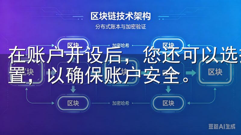 在账户开设后，您还可以选择完善个人资料和开启更多的安全设置，以确保账户安全。