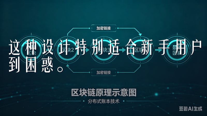 这种设计特别适合新手用户，让他们进入数字资产交易时不会感到困惑。