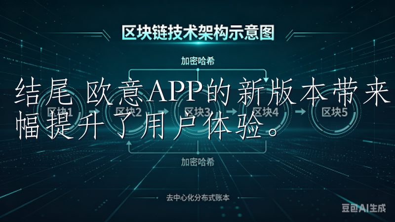 结尾 欧意APP的新版本带来了众多令人兴奋的智能功能，大幅提升了用户体验。