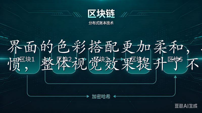 界面的色彩搭配更加柔和，按钮的设计也更加符合用户的使用习惯，整体视觉效果提升了不少。