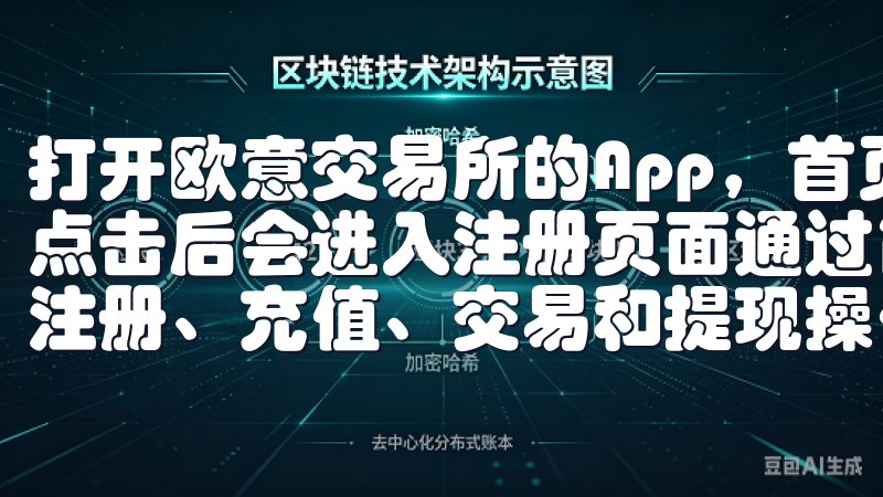 打开欧意交易所的App,首页会有一个显眼的“注册”按钮,点击后会进入注册页面通过简洁直观的界面,用户可以轻松完成注册、充值、交易和提现操作。