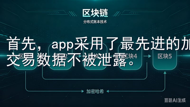 首先，app采用了最先进的加密技术，保护用户的个人信息和交易数据不被泄露。