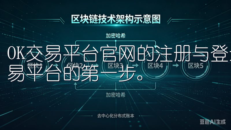 OK交易平台官网的注册与登录流程 注册和登录是进入OK交易平台的第一步。