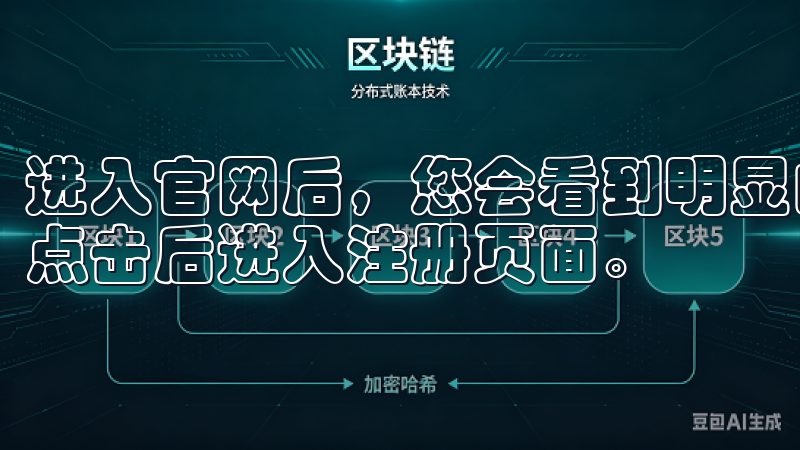 进入官网后，您会看到明显的注册按钮，通常位于页面右上角，点击后进入注册页面。
