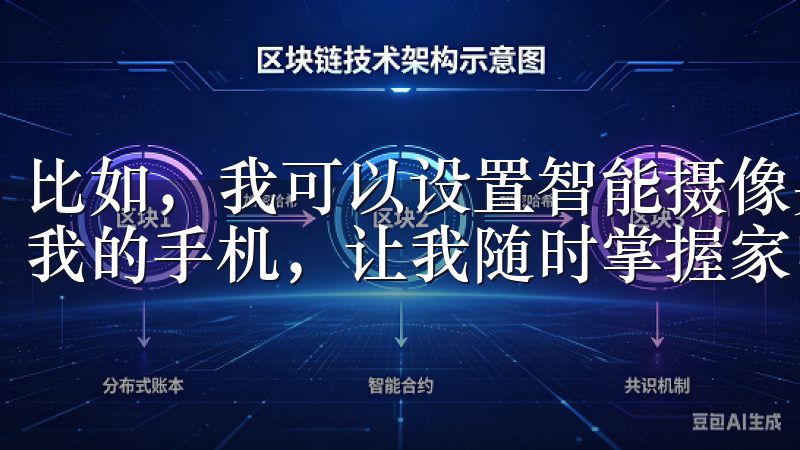 比如，我可以设置智能摄像头在检测到异常时，自动发送通知到我的手机，让我随时掌握家中的情况。