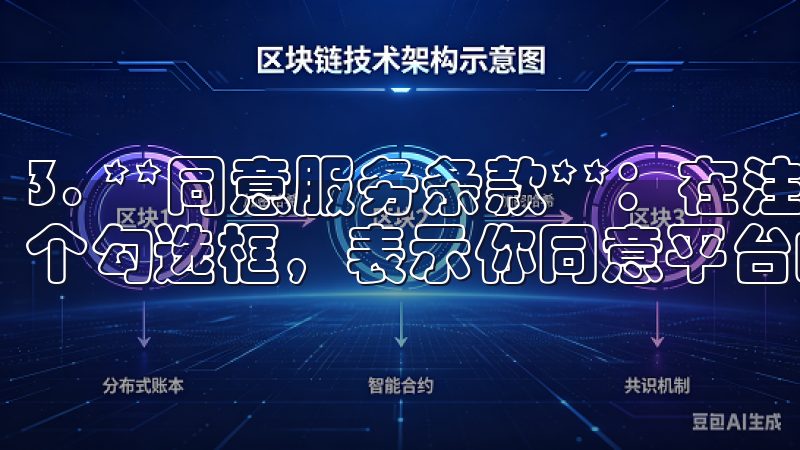 3. **同意服务条款**：在注册表单的底部，通常会有一个勾选框，表示你同意平台的服务条款和隐私政策。