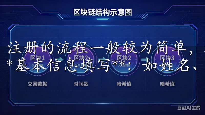 注册的流程一般较为简单，通常包括以下几个步骤： 1. **基本信息填写**：如姓名、邮箱、手机号码等。