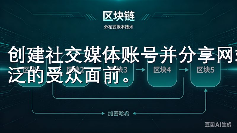 创建社交媒体账号并分享网站内容，可以将你的品牌推广到更广泛的受众面前。