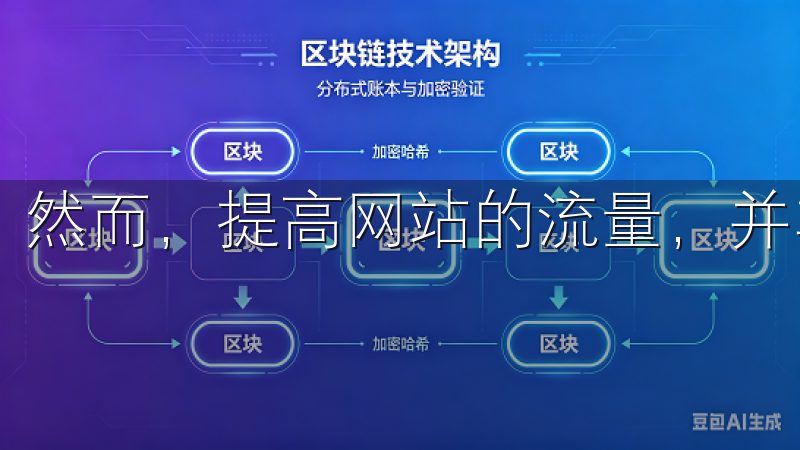 然而，提高网站的流量，并非易事。