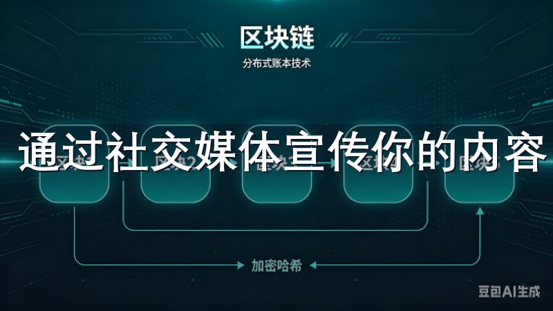 通过社交媒体宣传你的内容，可以吸引大量访问者。