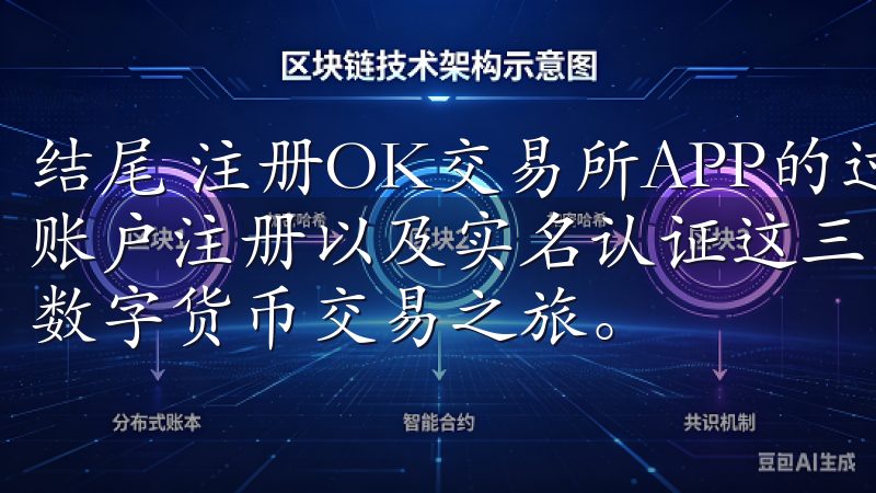 结尾 注册OK交易所APP的过程简单而高效，下载与安装、账户注册以及实名认证这三大步骤，用户能短时间内开启自己的数字货币交易之旅。