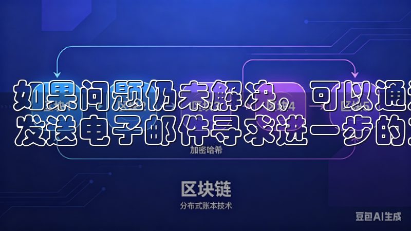 如果问题仍未解决，可以通过在线聊天快速联系在线客服，或者发送电子邮件寻求进一步的支持。