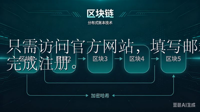 只需访问官方网站，填写邮箱和密码，进行身份验证，就能快速完成注册。