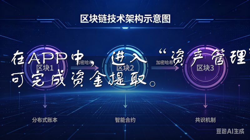 在APP中，进入“资产管理”，选择“提取”，按提示操作即可完成资金提取。