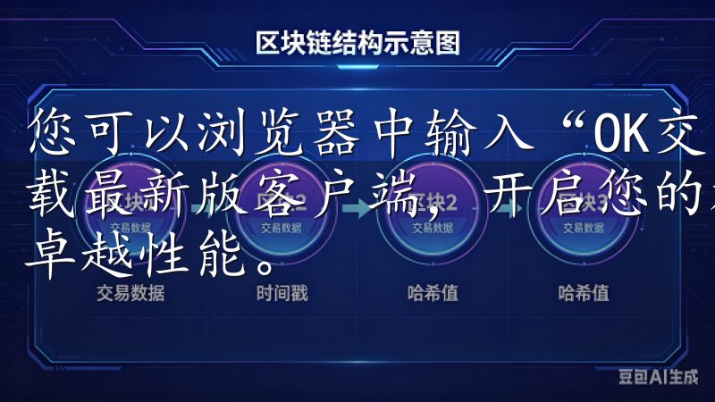 您可以浏览器中输入“OK交易所”或直接输入官方网站链接下载最新版客户端，开启您的加密货币交易之旅，享受专业服务与卓越性能。