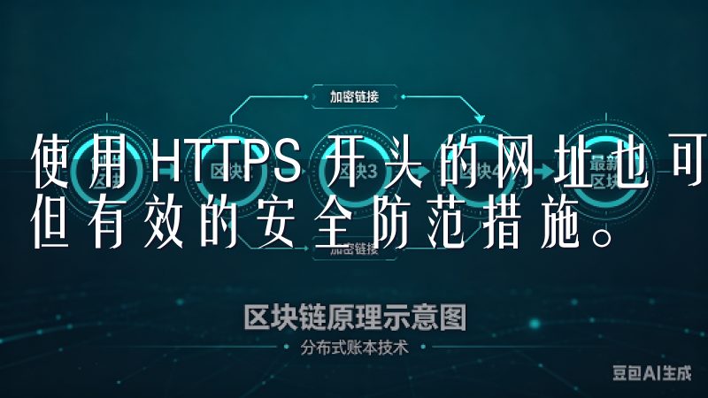 使用 HTTPS 开头的网址也可以增强安全性，这是一个小但有效的安全防范措施。