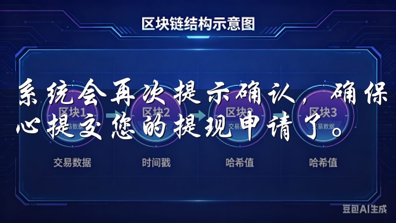 系统会再次提示确认，确保您的信息准确无误，然后您就可以放心提交您的提现申请了。