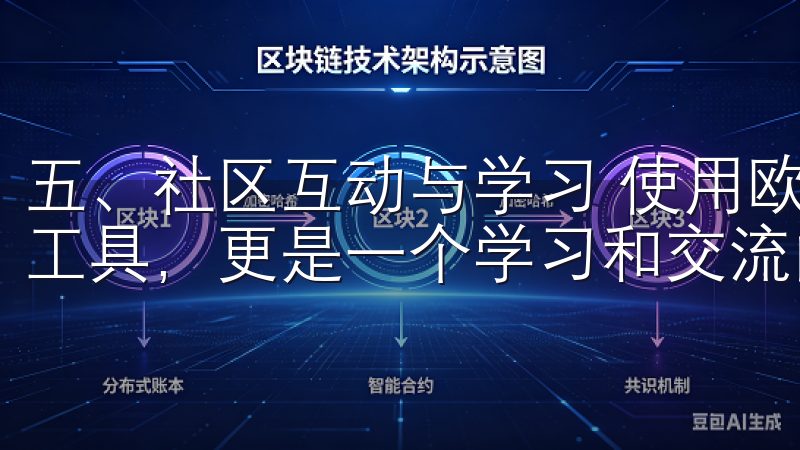 五、社区互动与学习 使用欧意交易所APP不仅仅是一个交易工具，更是一个学习和交流的平台。