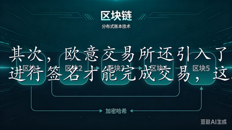 其次，欧意交易所还引入了多重签名技术，要求多个独立的密钥进行签名才能完成交易，这进一步增强了资金的安全性。