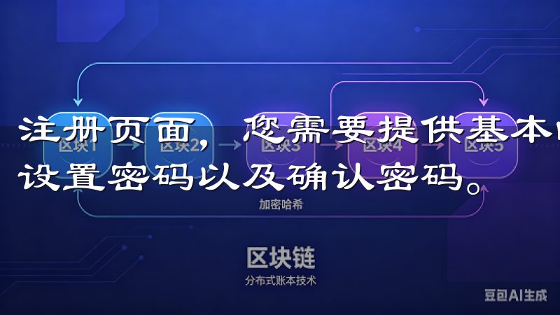注册页面，您需要提供基本的个人信息，包括邮箱或手机号码、设置密码以及确认密码。