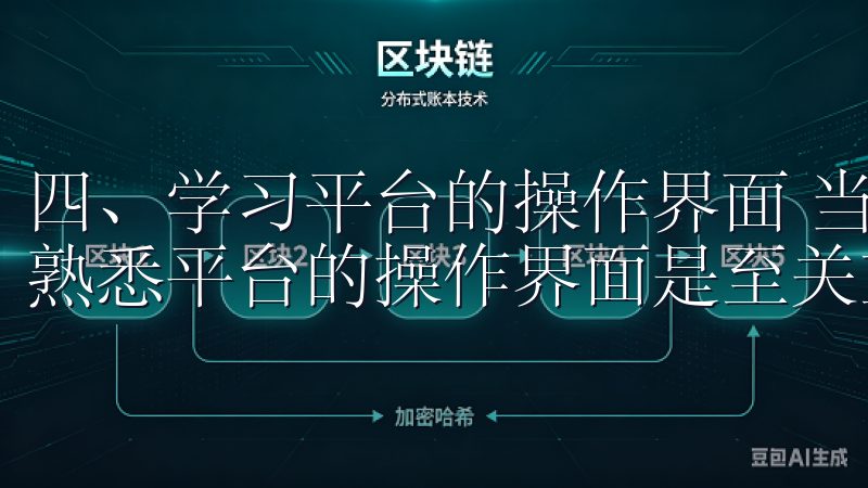 四、学习平台的操作界面 当您成功注册并登陆OK交易所后，熟悉平台的操作界面是至关重要的。