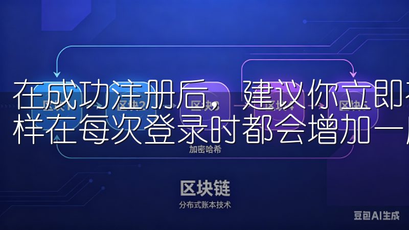 在成功注册后，建议你立即在账户设置中启用双重认证功能，这样在每次登录时都会增加一层安全检查。