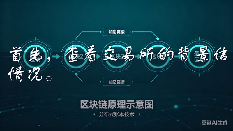 首先，查看交易所的背景信息，包括成立时间、注册地点和监管情况。