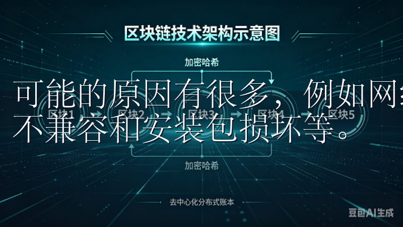 可能的原因有很多，例如网络连接不稳定、设备存储不足、版本不兼容和安装包损坏等。