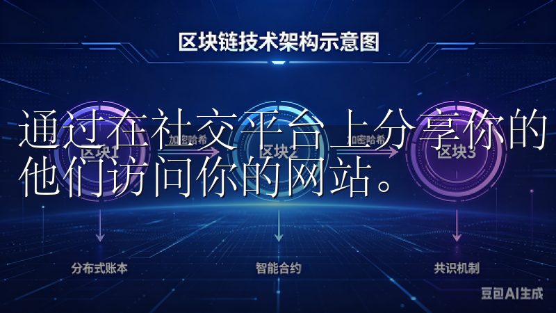 通过在社交平台上分享你的内容，可以引起更多人的关注并吸引他们访问你的网站。