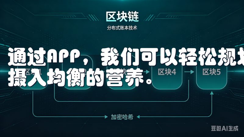 通过APP，我们可以轻松规划每周的饮食计划，确保家庭成员摄入均衡的营养。