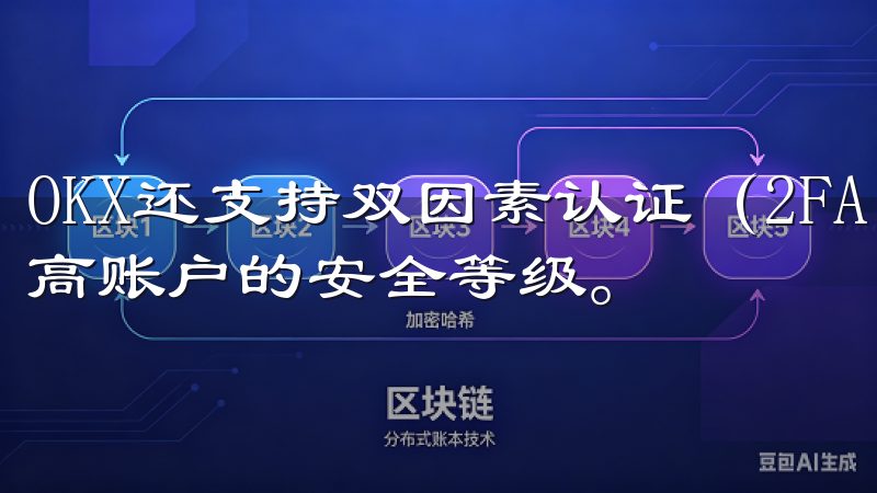OKX还支持双因素认证（2FA），建议您启用此功能，以提高账户的安全等级。