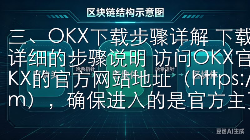 三、OKX下载步骤详解 下载OKX的过程相对简单，以下是详细的步骤说明 访问OKX官方网站打开您的浏览器，输入OKX的官方网站地址（https://www.okx.com），确保进入的是官方主页。