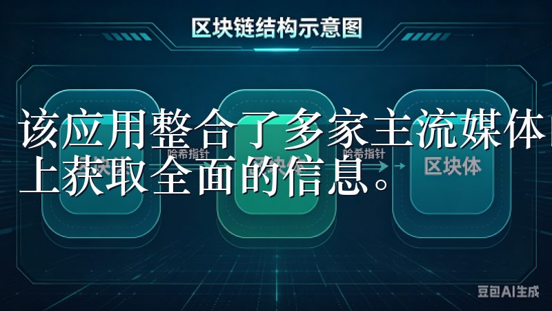 该应用整合了多家主流媒体的优质内容，以便用用户在一个平台上获取全面的信息。