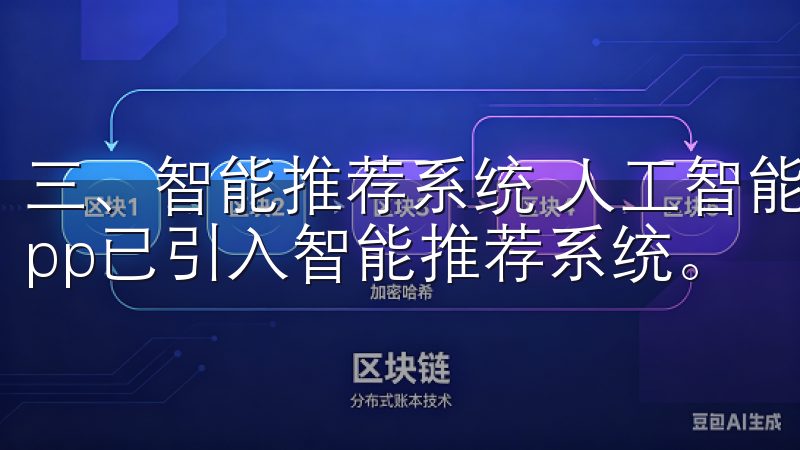 三、智能推荐系统 人工智能的不断发展，许多数字货币交易App已引入智能推荐系统。