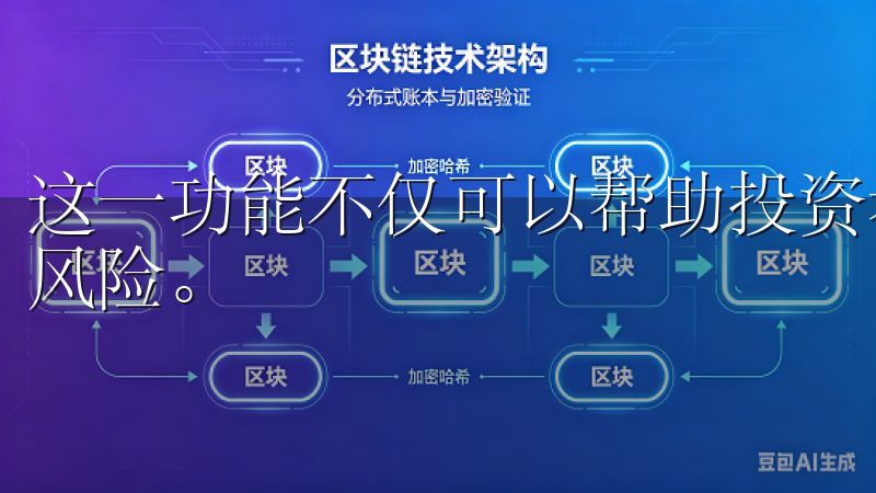 这一功能不仅可以帮助投资者快速做出决策，还能有效规避市场风险。