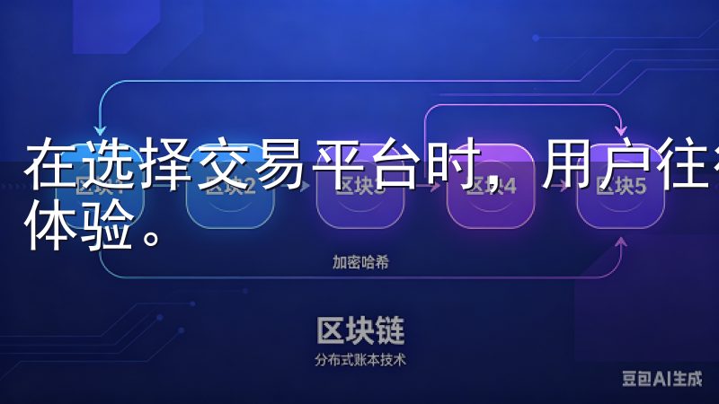 在选择交易平台时，用户往往会考虑其安全性、流动性以及用户体验。