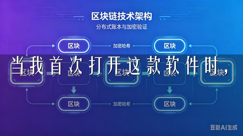 当我首次打开这款软件时，清晰简洁的布局让我感到耳目一新。