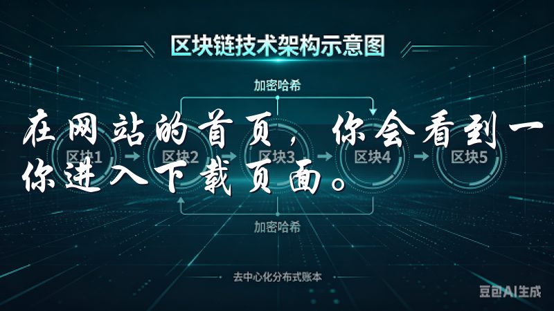 在网站的首页，你会看到一个显眼的“下载”按钮，点击它会带你进入下载页面。