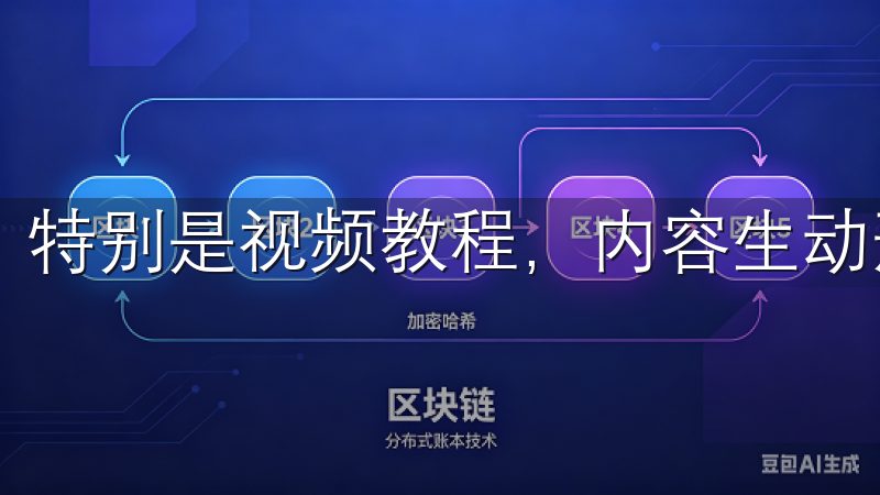 特别是视频教程，内容生动形象，非常适合新手用户学习。