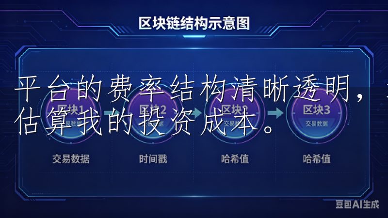 平台的费率结构清晰透明，没有隐性费用，这让我能够更准确地估算我的投资成本。