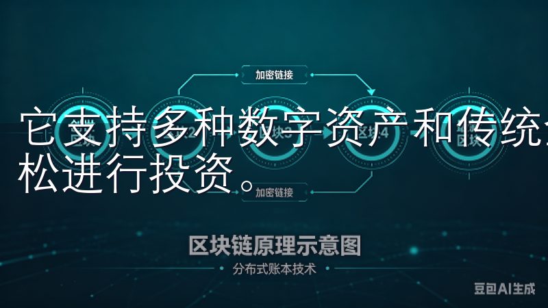 它支持多种数字资产和传统金融产品的交易，用户可以平台上轻松进行投资。
