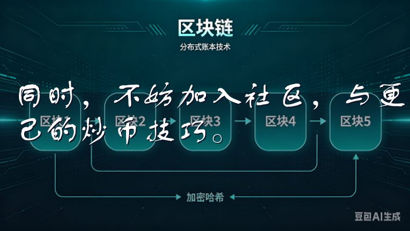 同时，不妨加入社区，与更多老手交流，分享交易策略，提升自己的炒币技巧。