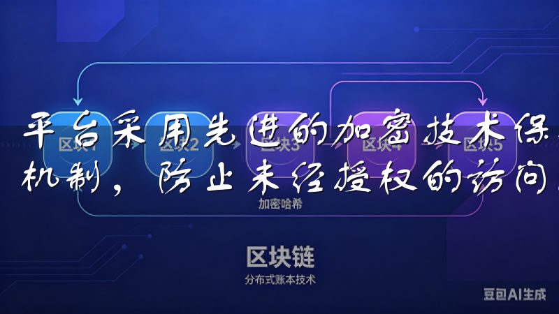 平台采用先进的加密技术保护用户数据，实施多层次的身份验证机制，防止未经授权的访问。