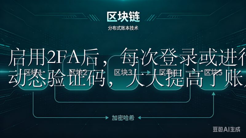 启用2FA后，每次登录或进行敏感操作时，系统都会要求输入动态验证码，大大提高了账户的安全性。