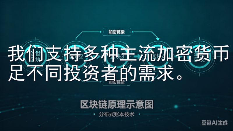 我们支持多种主流加密货币，包括比特币、以太坊和莱特币，满足不同投资者的需求。