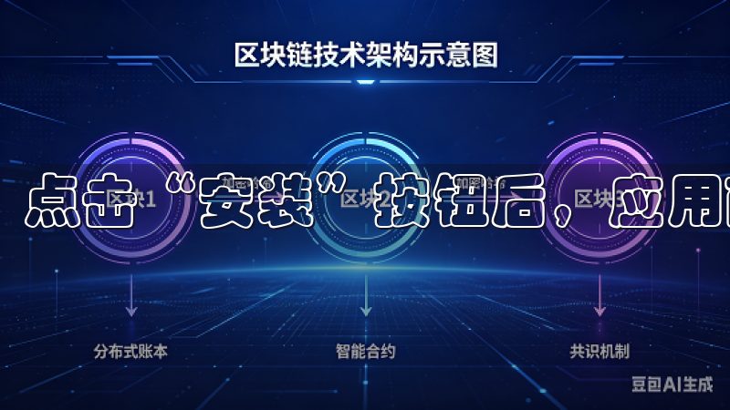 点击“安装”按钮后，应用商店会自动处理下载和安装过程。