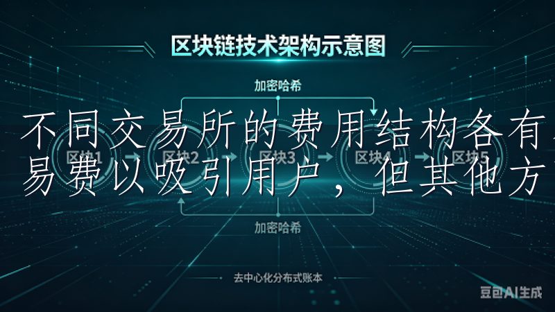 不同交易所的费用结构各有不同，一些平台可能会提供较低的交易费以吸引用户，但其他方面可能隐藏了一些额外费用。