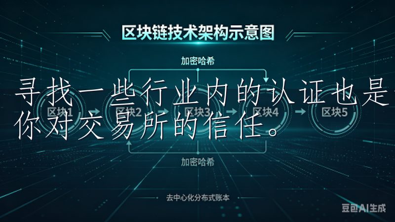 寻找一些行业内的认证也是一个不错的做法，这可以进一步增强你对交易所的信任。
